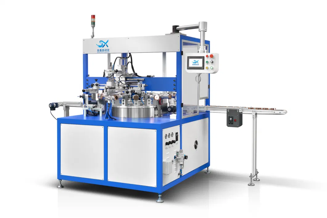 Full Automatic Rotary Type Silk Screen Printing Machine (side printing) for Cosmetic Lid