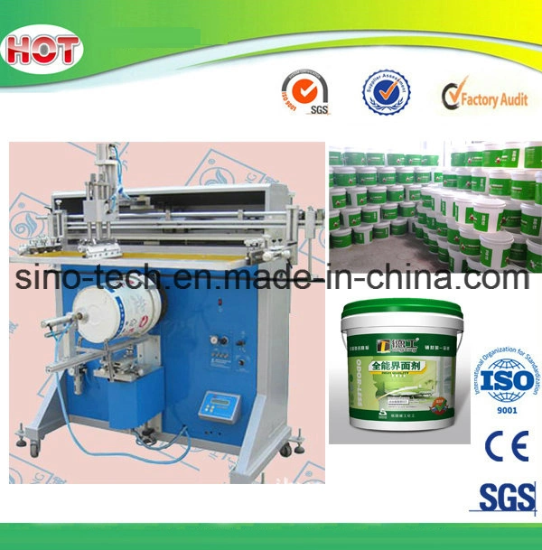 Semi-Automatic Plastic Barrel Screen Printer