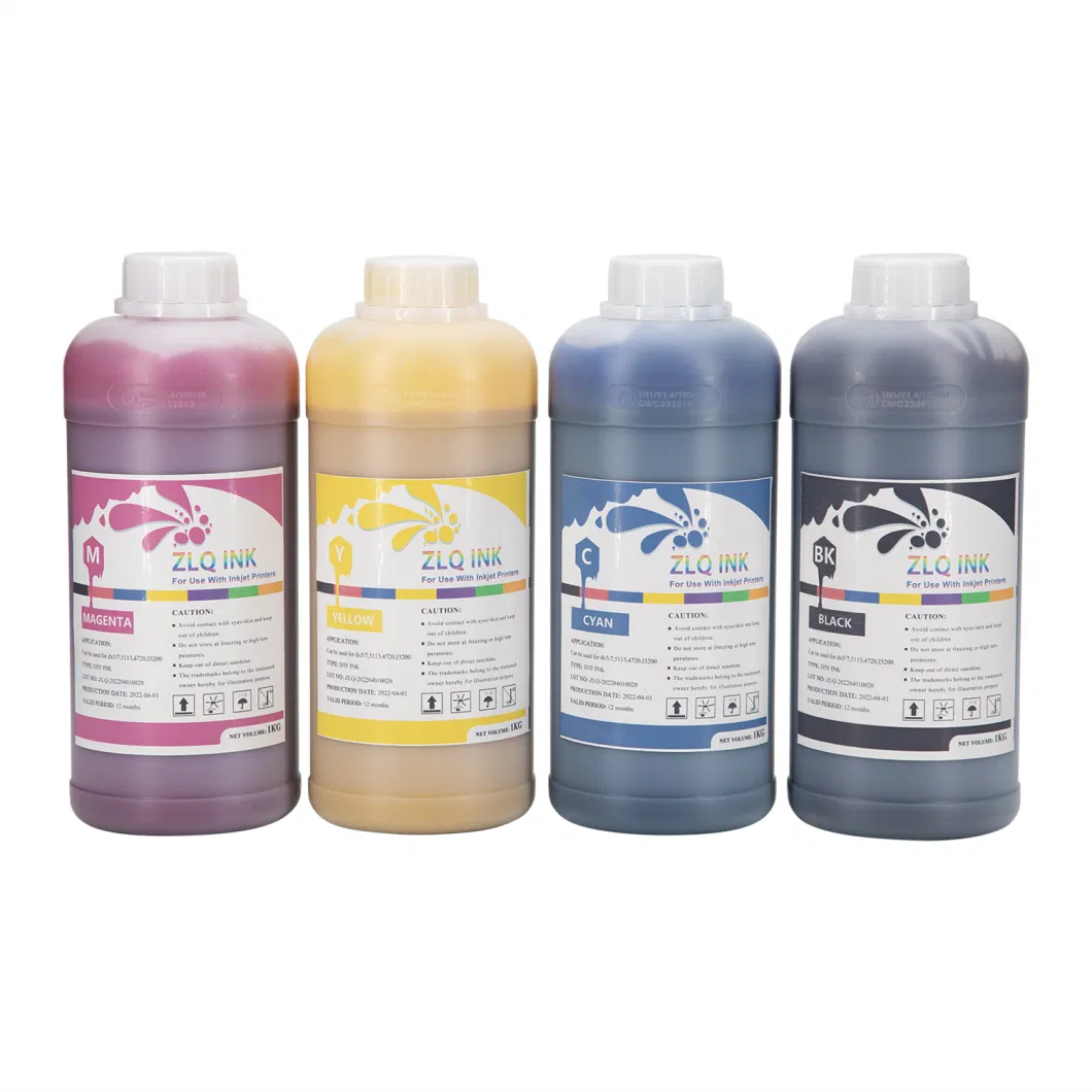 Dtf Printer with Water Based Pigment Printing Ink