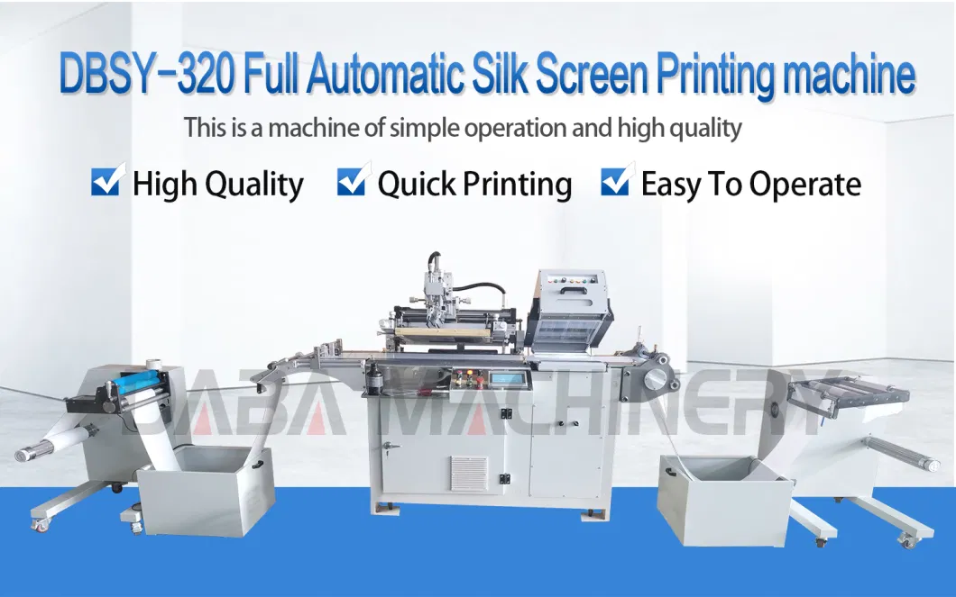 Dbsy-350 Automatic Simple Coffee Cup Rotary Screen Printer