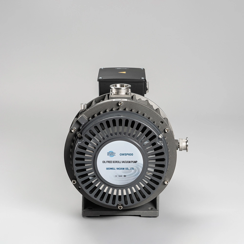 GEOWELL GWSP600 31.3 m3/h (522 L/min) dry oilless vacuum pump well suited for 3D metal printing