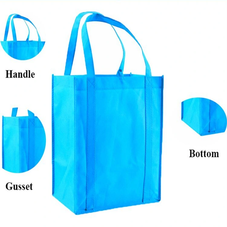 New Design Customized Machine Made Recycled Pet RPET Non Woven Shopping Bag