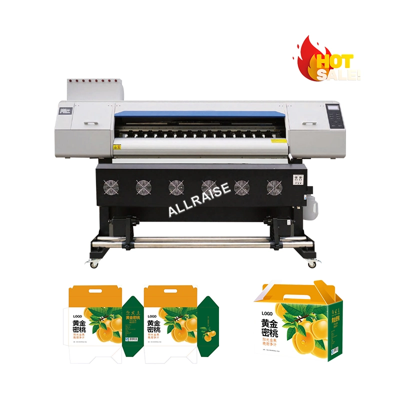 Automatic Head Flex Eco Solvent Adhesive Printing Equipment Sheet to Sheet Digital Printer Box Printing Device Cmyk 8 Color Digital Printing Machine