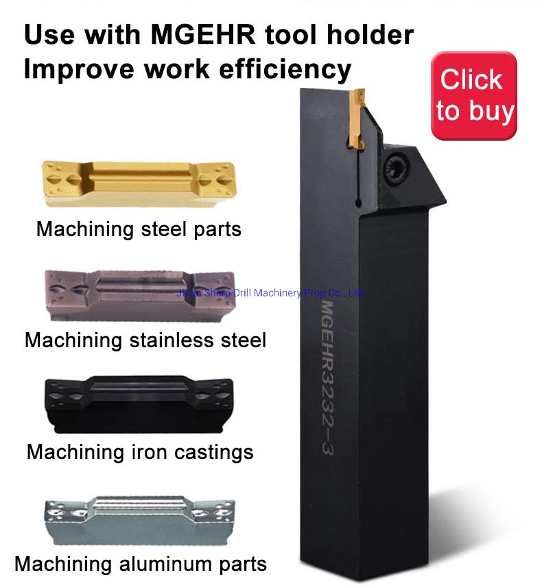 CNC Lathe Tools Mgmn150-G Mgmn250-M Tg01 Grooving Carbide Insert Turning Tools Insert for Aluminum