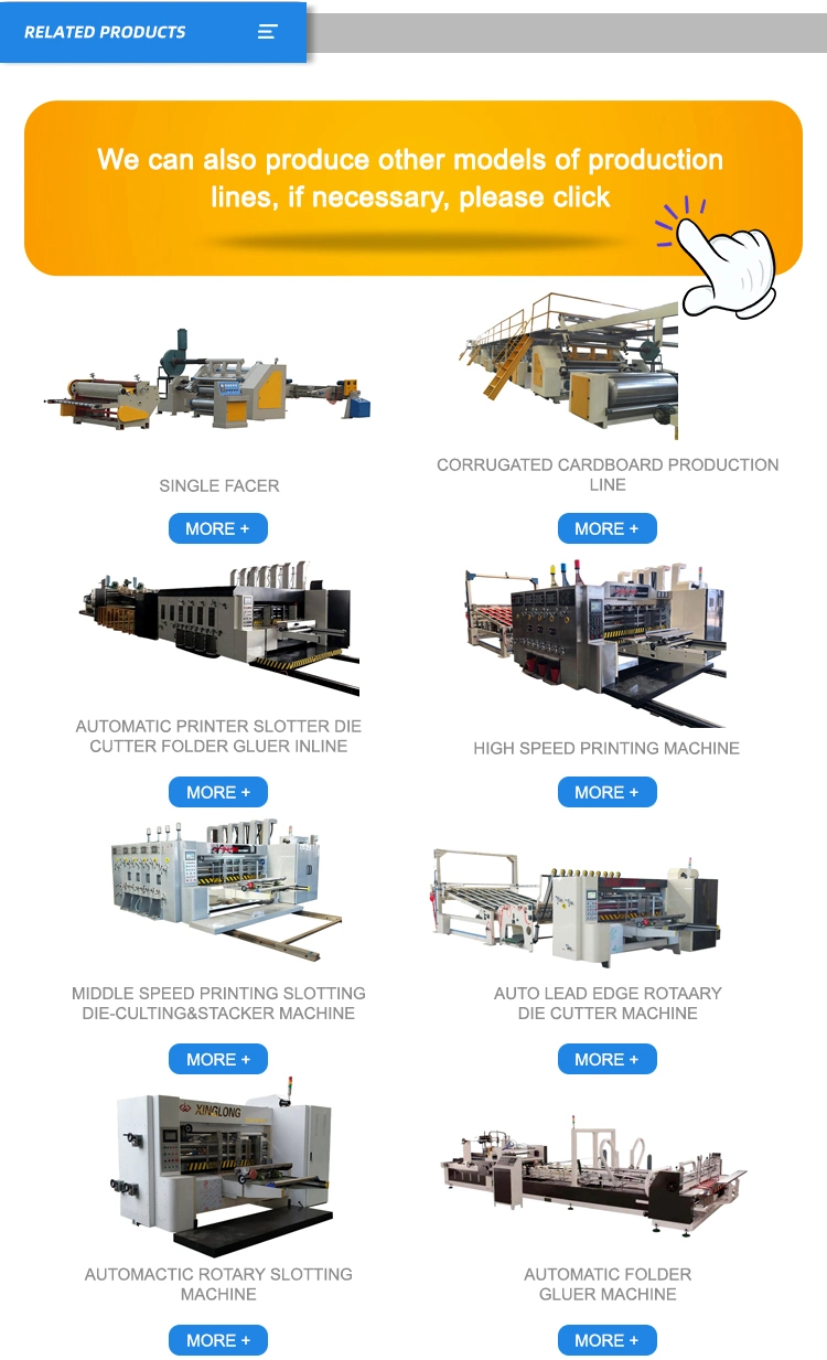 High Pressure Laminate Production Line Corrugated Box Paper Flute Laminator Machine