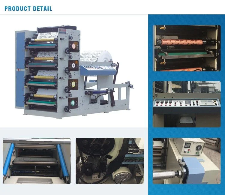 Four to Six Colors Flexo Printing Machine/Digital Colour Printers for Paper Bowls and Paper Buckets