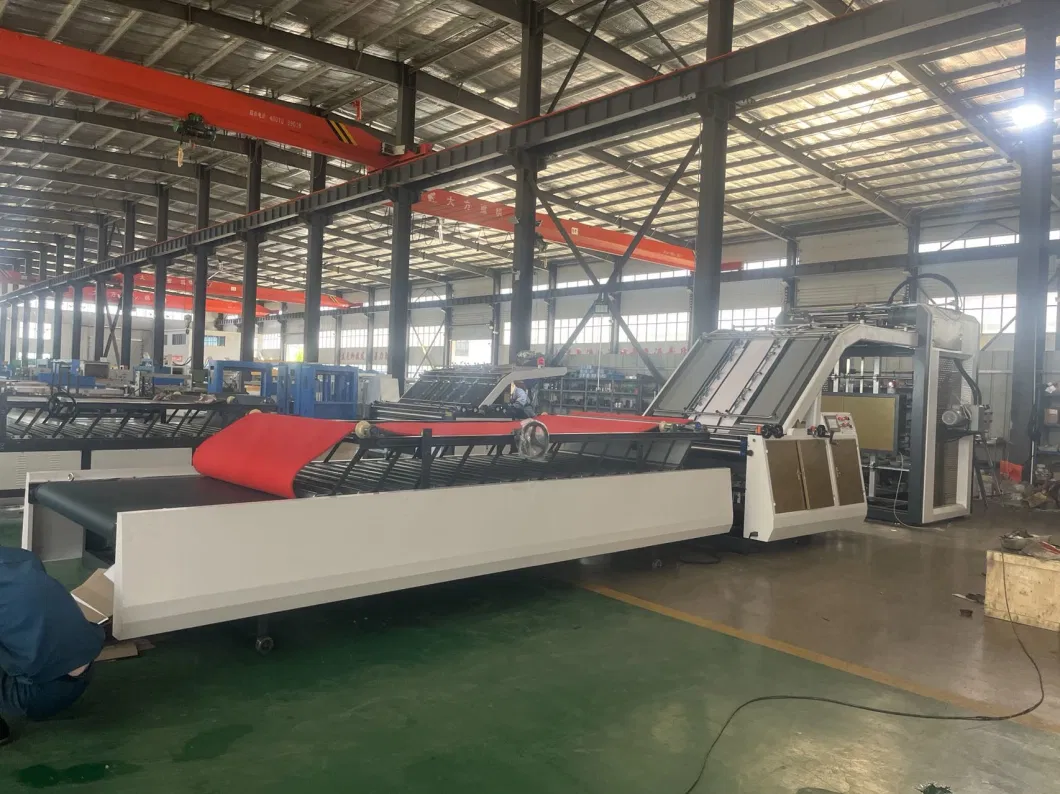 High Pressure Laminate Production Line Corrugated Box Paper Flute Laminator Machine