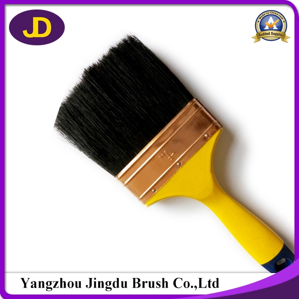 Red Plastic Handle Paint Brush