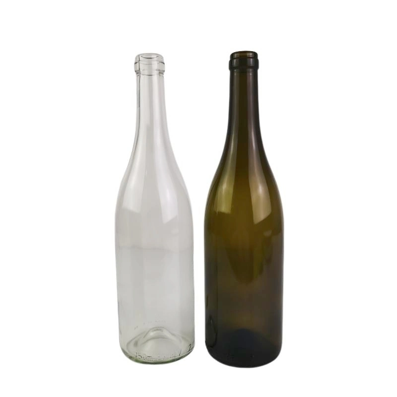 187ml 375ml 750ml 1L Glass Wine Bottles Light Weight Bordeaux Burgundy Champagne Bottle