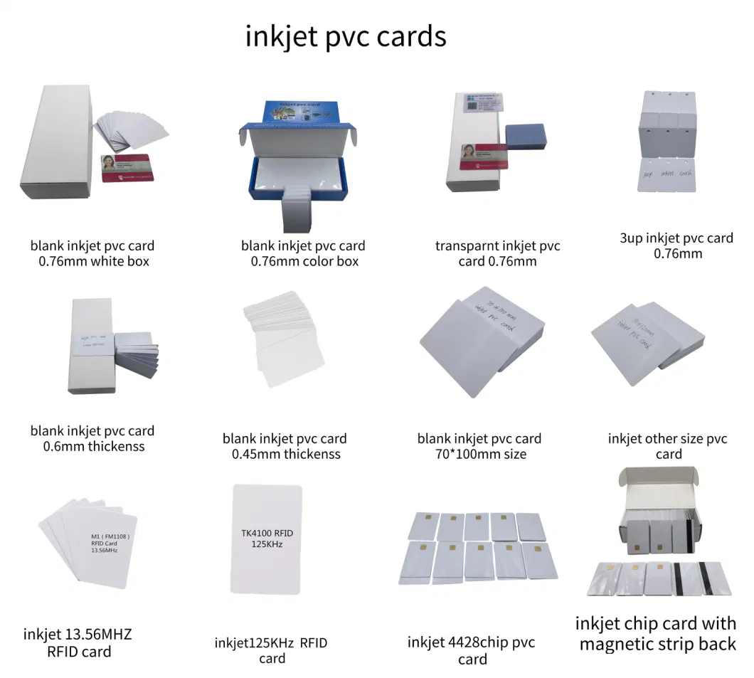 White Plastic PVC Card Tray Epson R260 Printer