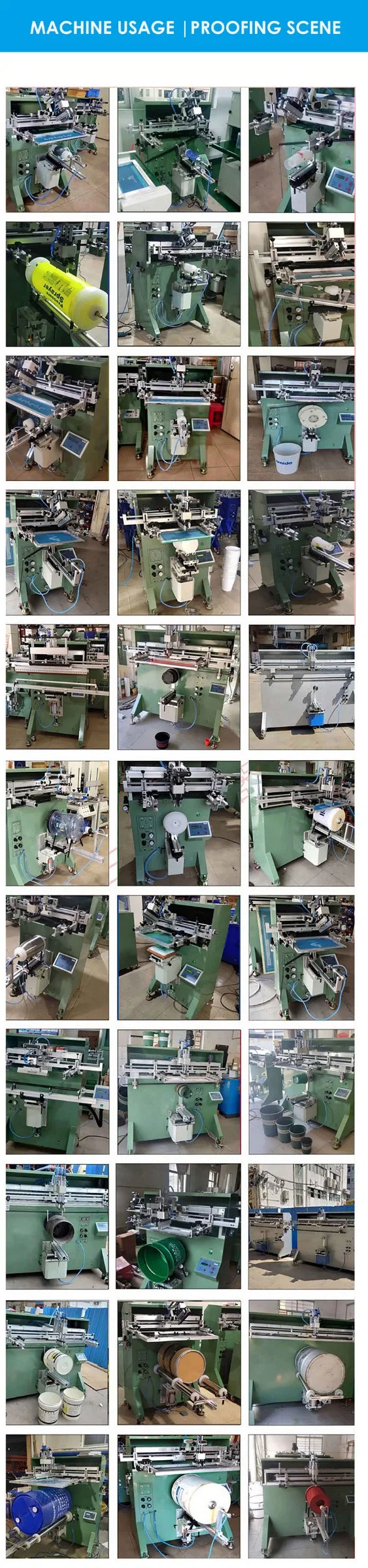 Semi Automatic Screen Printing Machine for Disposable Fast Food Box Snack Box Coffee Cup Tea Cup Water Cup