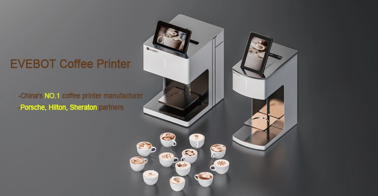 Milk Tea Coffee Printer Cocktail Beer Macaron Bread Printing Machine