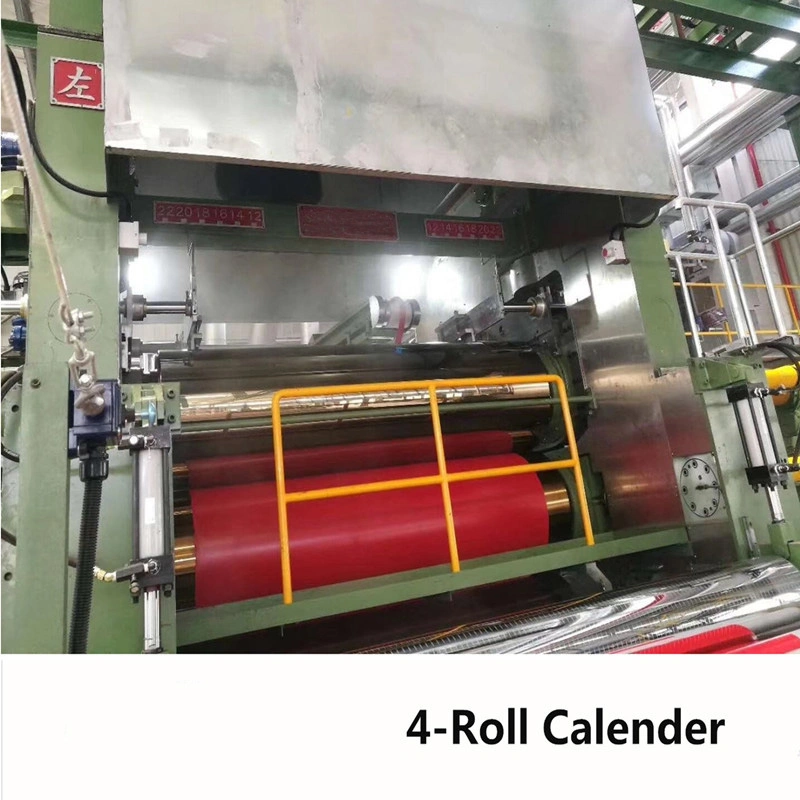 Sinotech China Clear Transparent Rigid Plastic Pet Films Printing PVC Sheet Film Color Sheet Calender Machine for Medicine Trays and Food Packing with CE