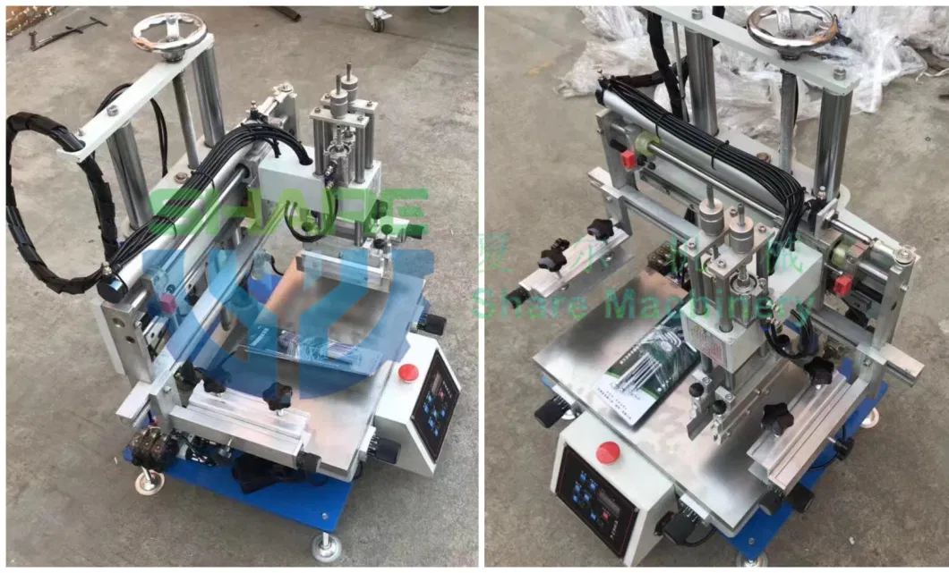 Flat Bed Silk Screen Printing Machine Automatic Silk Screen Printing Machine for Plastic Cup