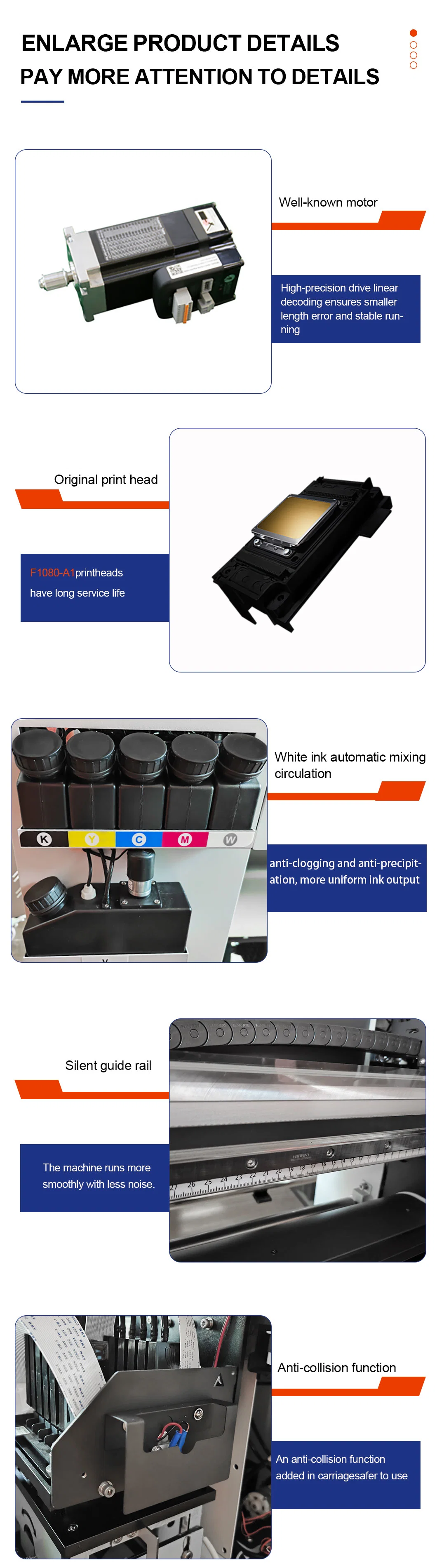 Sunika Factory Direct Supply 12 Inch Auto UV Dtf Printer with F1080-A1 Printhead for Tea Cans Paper Cups Glass