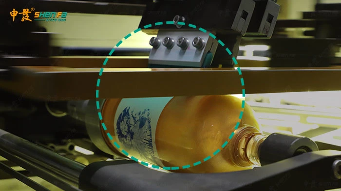 Fully Automatic Glass Wine Bottle Six Color Screen Printer