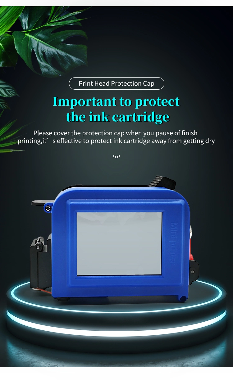 Bottle Printer Ink Jet for Expiry Date//Day Printing Handheld; Portable Printer