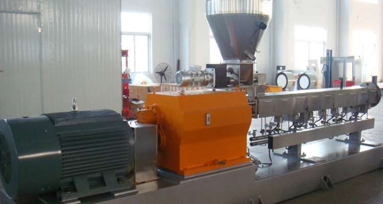 Parallel Twin-Screw Pelletizing Machinery for Plastic PP PA PE Granules Making Machine