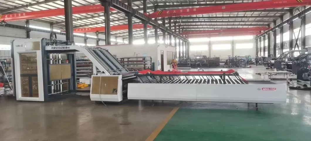 High Pressure Laminate Production Line Corrugated Box Paper Flute Laminator Machine