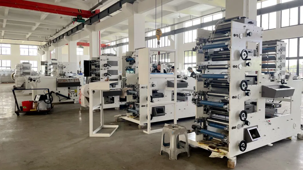 Multicolor Automatic Adhesive Paper Flexo Printing Machine