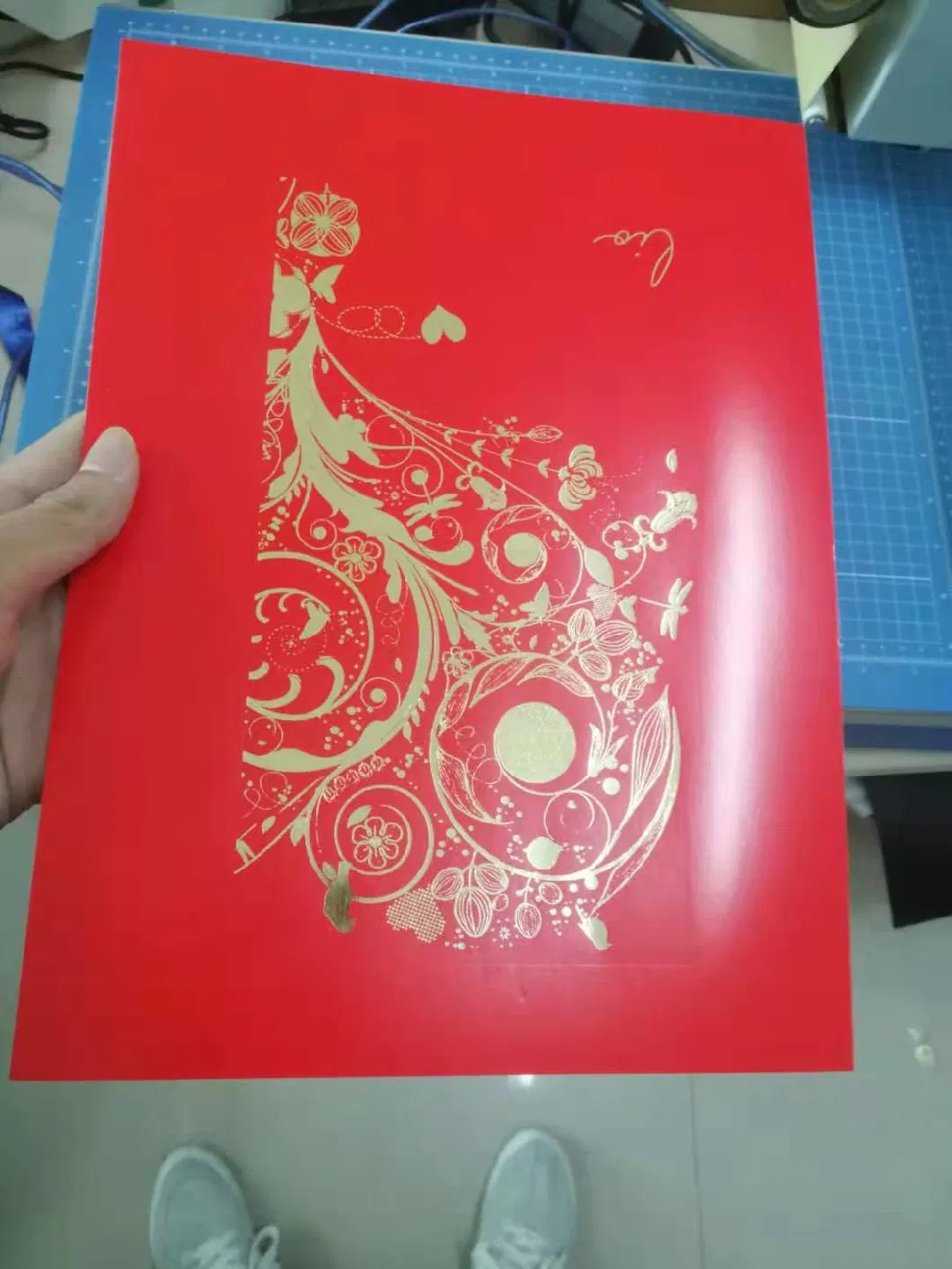 Book Cover Manual Hot Foil Stamping Machine Hardcover Paper Leather Cloth PVC Gold Foil Printing Machines