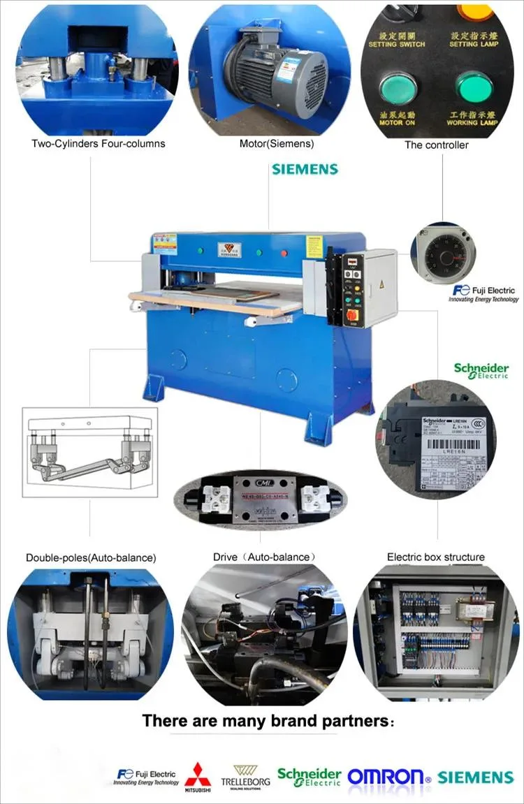 Plastic Tray Hydraulic Sheet Flatten and Cutting Machine Plastic