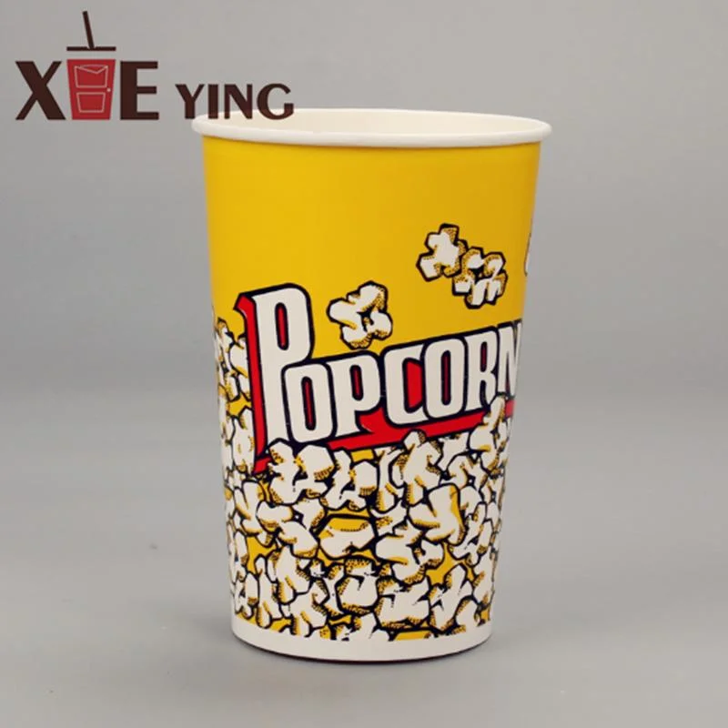 Custom Printed 24-170 Oz Disposable Popcorn Bucket of High Quality