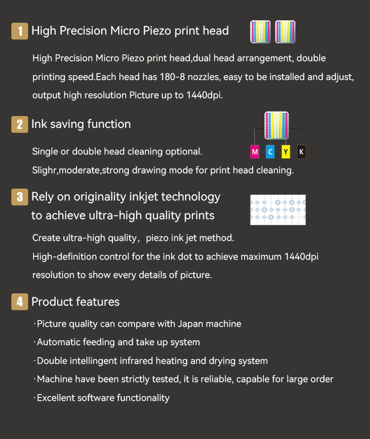 Dtf Printing Machine for T-Shirt A2 Size Printer with XP600 Print Head