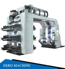 High Speed 2 Color PP Woven Sack Paper Cup Flexo Printing Machines