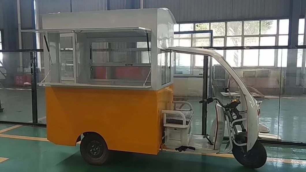 Mobile Fast Food Truck Motorcycles 3 Wheels Scooter Food Truck