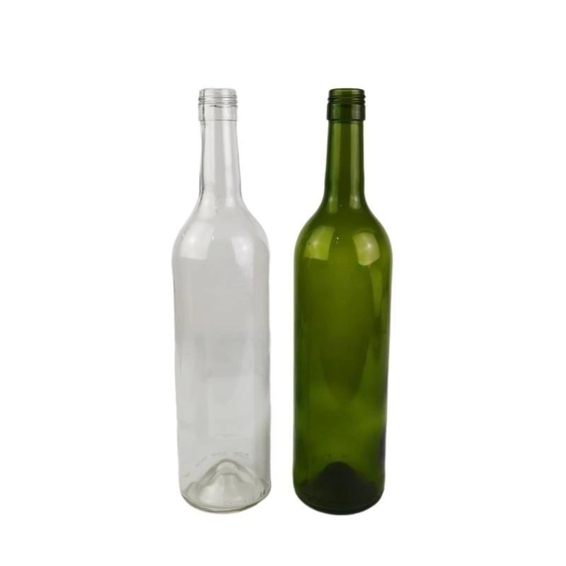 187ml 375ml 750ml 1L Glass Wine Bottles Light Weight Bordeaux Burgundy Champagne Bottle