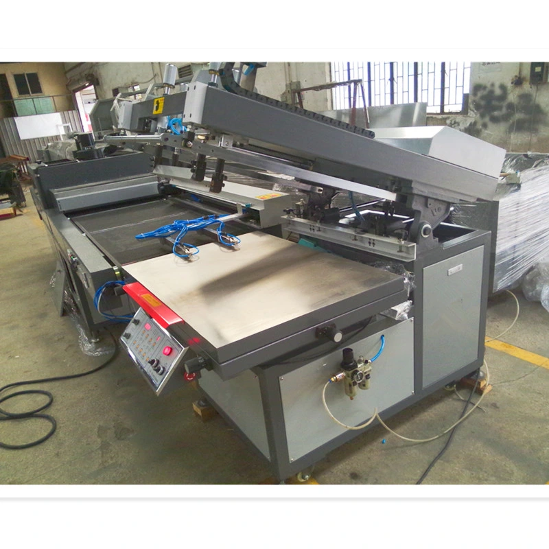 Label Automtic Flat Screen Printer with UV Curing System