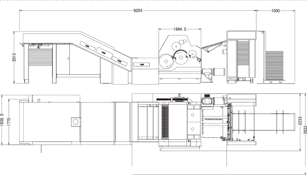 Ust-105GS Automatic Varnishing Machine UV Coating Machine