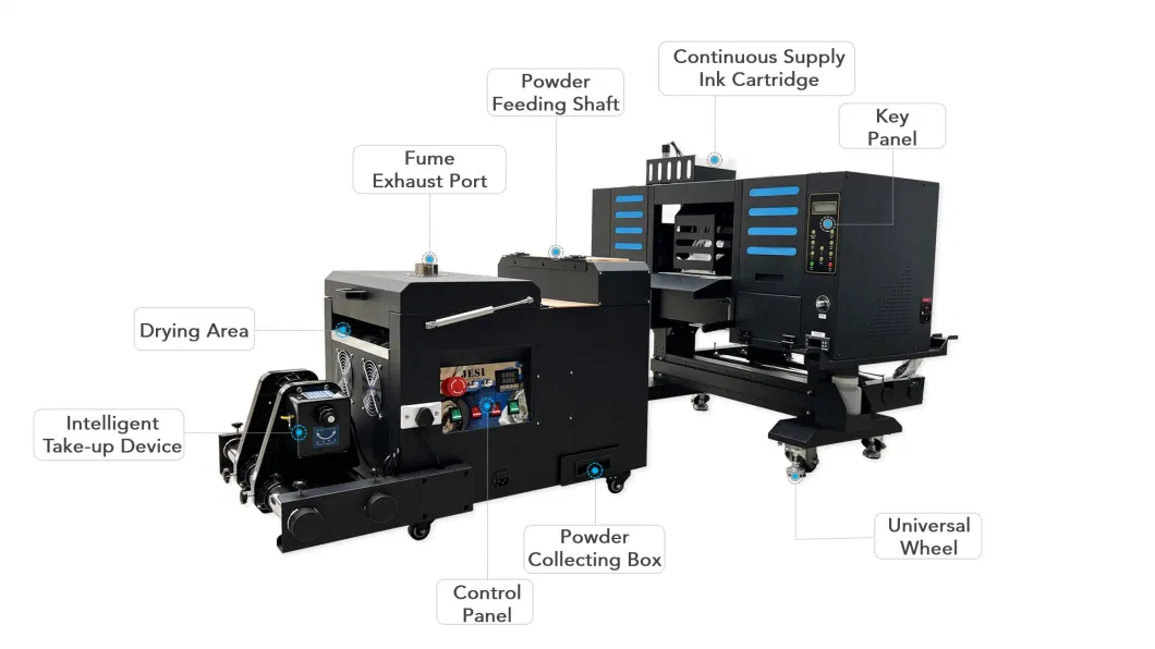 Udefine Digital A3 Inkjet T-Shirt Printing Machine Heat Transfer Pet Film Dtf Printer Fot Hats Caps