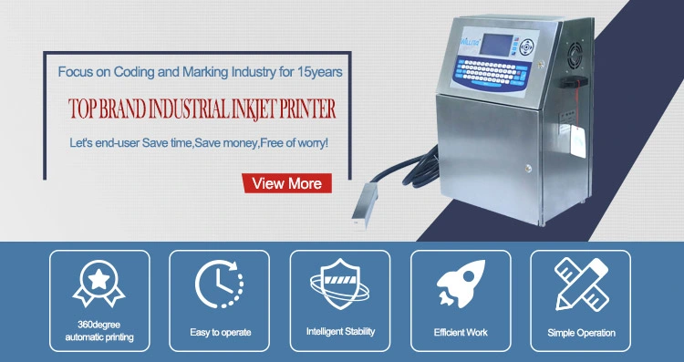 Advanced Automatic Plastic/PP Bag Bottle Cup Inkjet Printing Machine