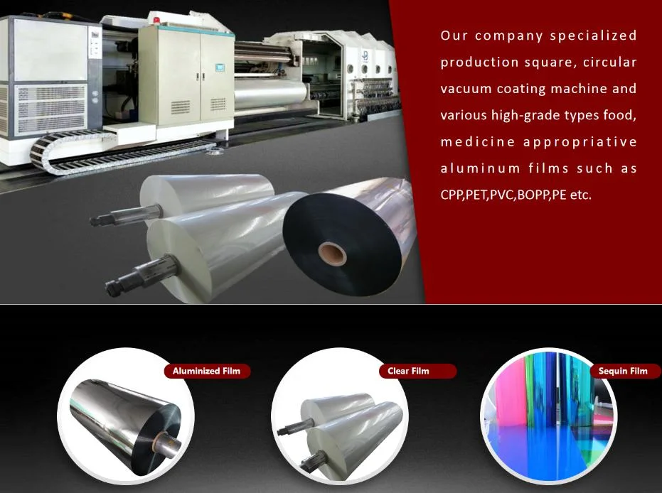 Pharma Packing Films PP Aluminium Foil EVOH PP Laminating Films