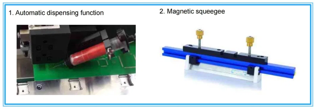 GDK High Quanlity SMT Stencil Printer PCB Solder Paste Printing Machine High Precision Screen Printer for SMT Production Line Mxe Plus