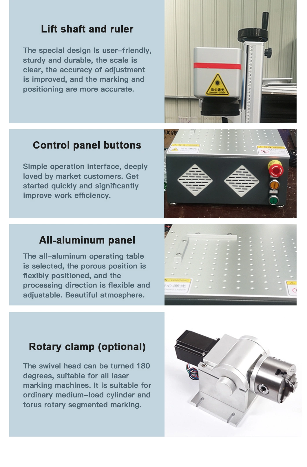 Cover/Plastic/Logo/Metal Barcode Marking Fiber Laser Printer and Printing Machine