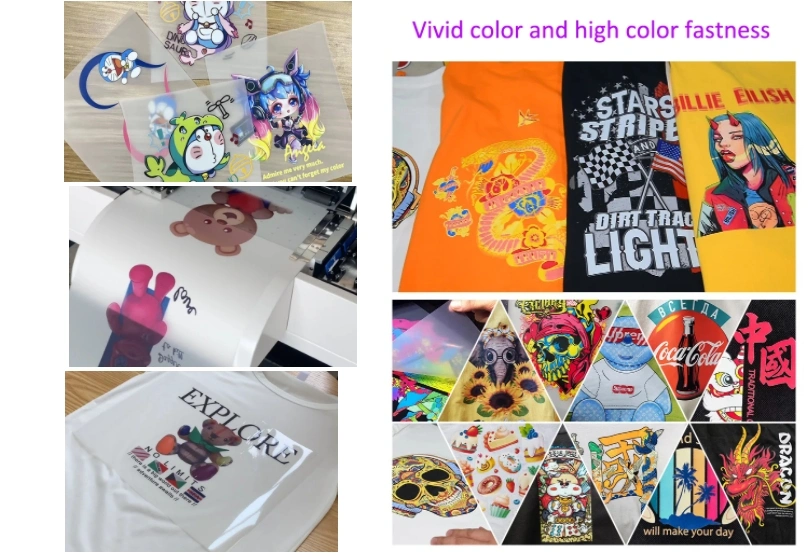 A3 Dtf Printer with T-Shirt Heat Press Machine Powder Shaker All in One Printer Inkjet Printing Machine for Customtshirt T-Shirt Canvas Bag Cap Factory Price