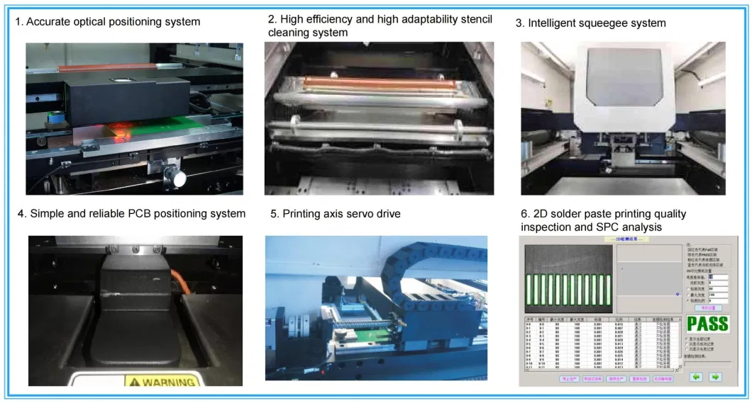 China Original Factory HTGD (brand: GDK) Automatic Solder Paste Printing Machine Mxe Plus