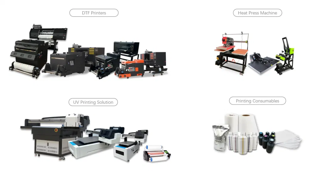 Udefine Digital A3 Inkjet T-Shirt Printing Machine Heat Transfer Pet Film Dtf Printer Fot Hats Caps