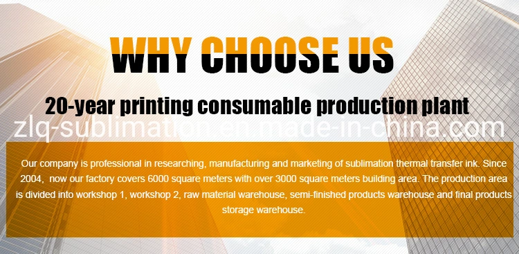 Printing Ink for Sublimation and Textile Printing Ink