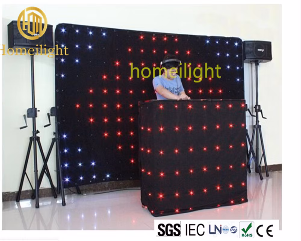 Stage Background Decoration Light P18 Screen Display Video Flexible LED Curtain
