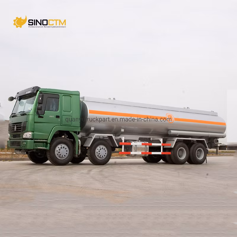 HOWO 8X4 Heavy Duty 25m3 Liquid Sludge Tank Transport Truck