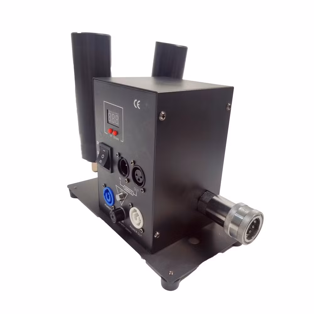 100W Dual Barrel CO2 Jet Machine Dry Ice for Stage Atmosphere Equipment for DJ Disco Parties and Birthdays