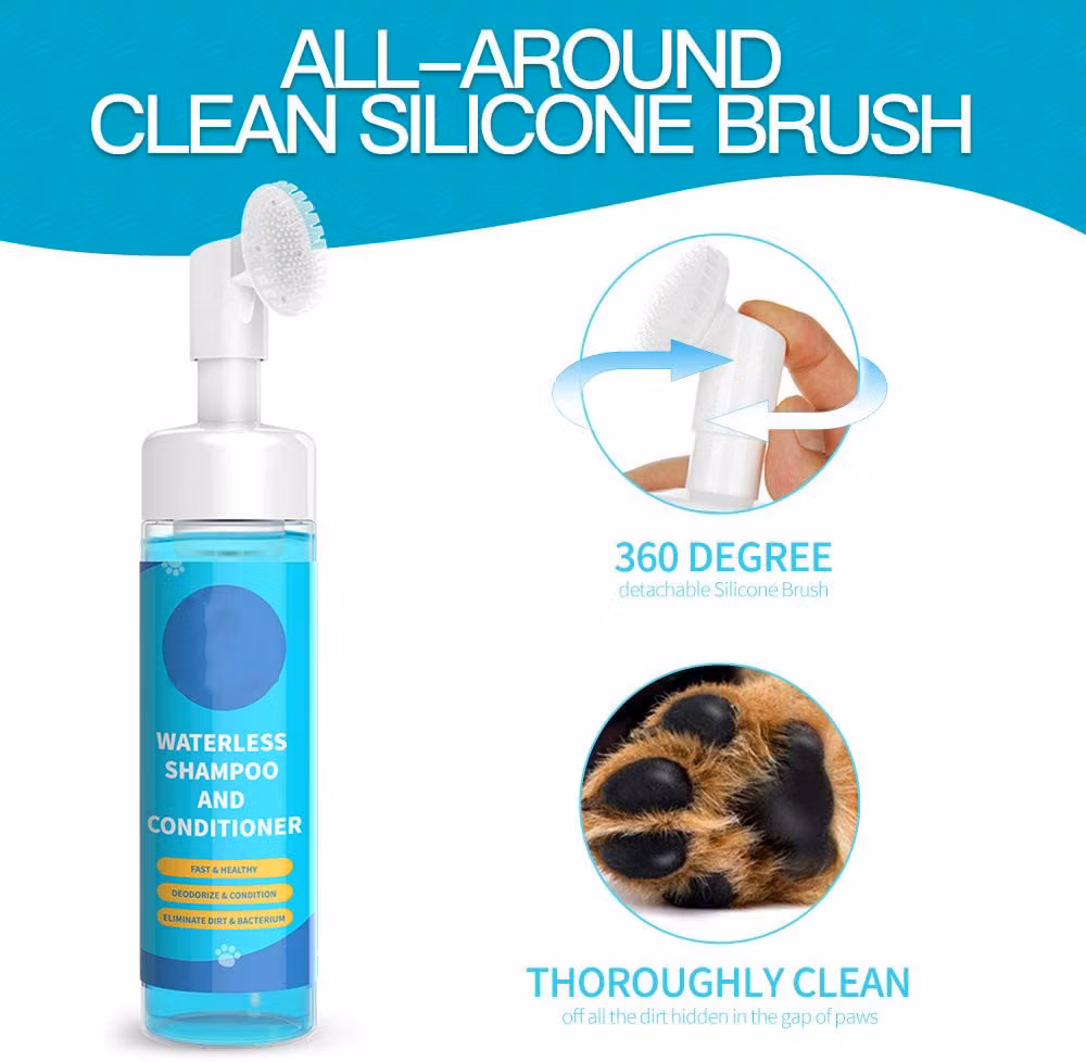 Paw Shampoo Massage Cleaning Paw Pet Paw Foam Care for Cats and Dogs