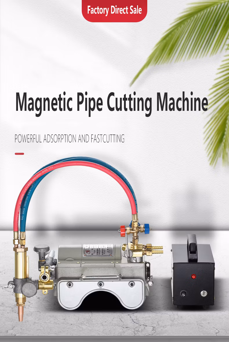 High Efficiency Magnetic Flame Pipe Cutting Machine for Pipeline Construction Machinery