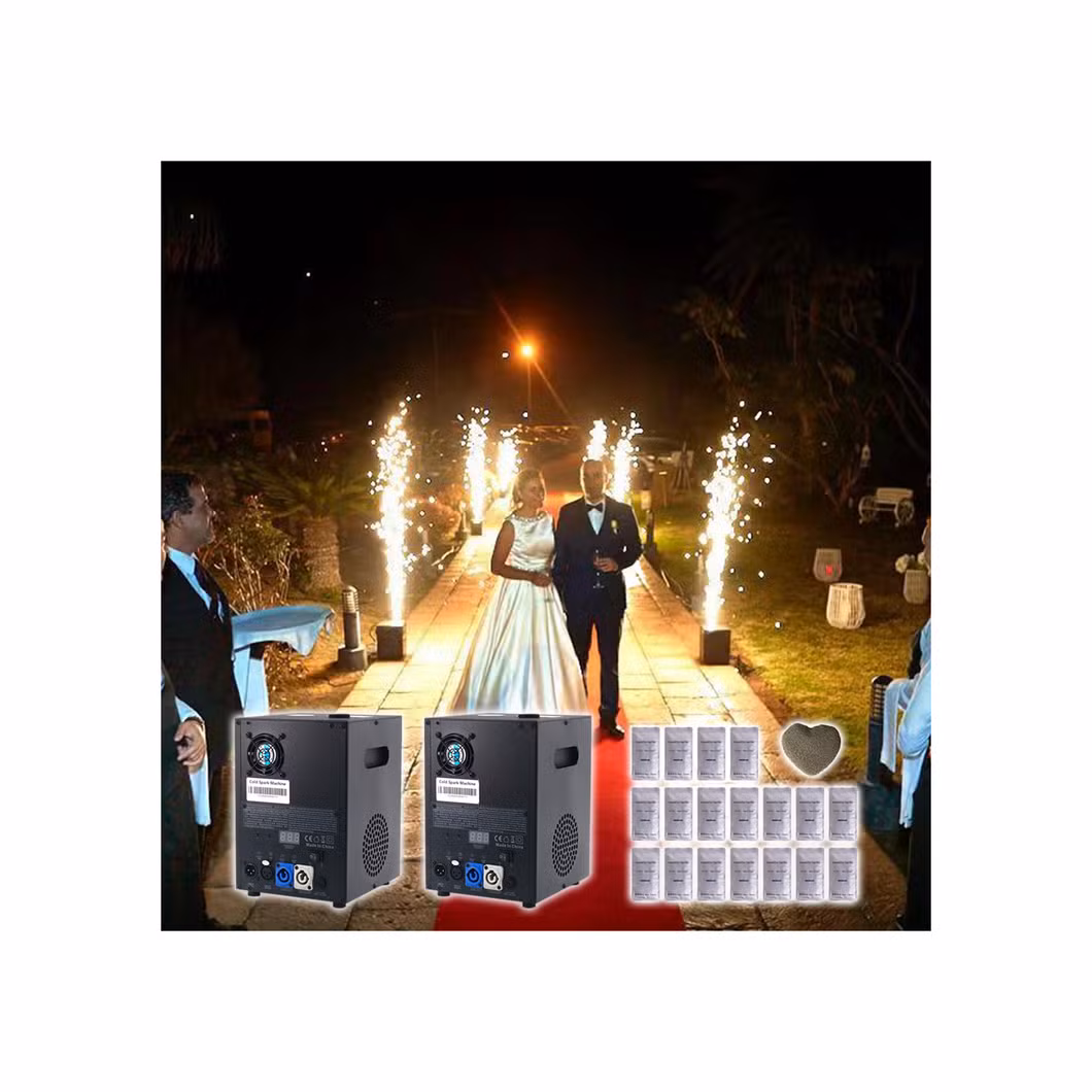 DMX512 Cold Sparkular Pyrotechnics Controller 600W