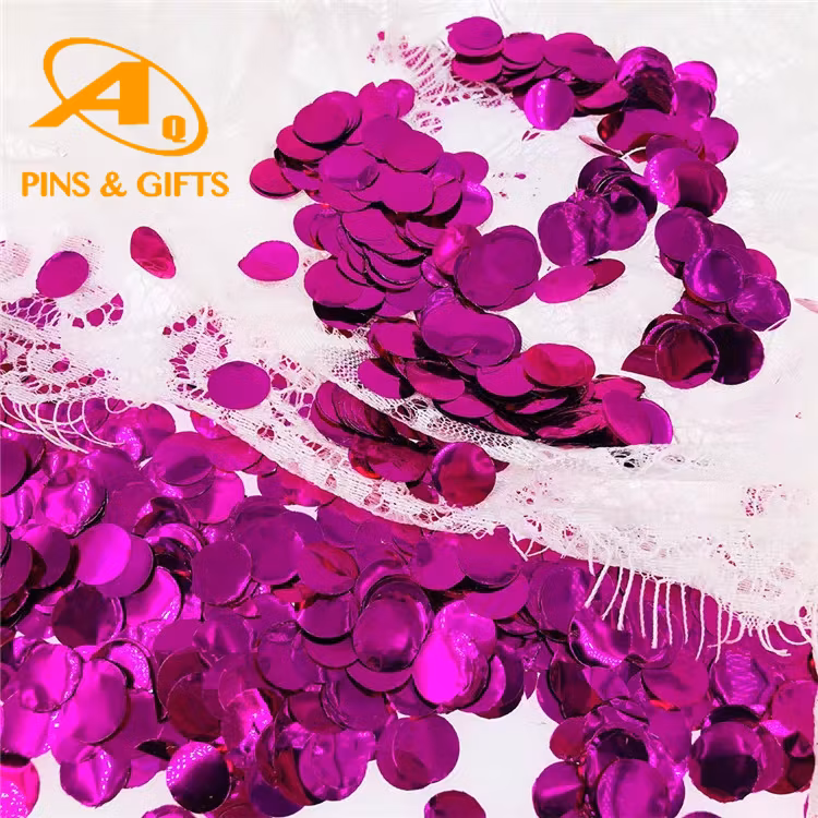 Wholesale Shape Rose Gold Chips Tablecloth Little Mix Pack White Verde Bulk Vase Set Paper Pet Foil Custom Star Wedding Confetti Colorful Paper Confetti Cannon