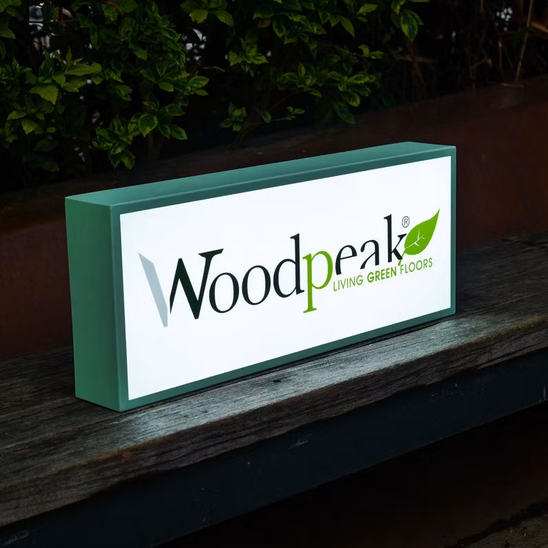 Personalized Custom Advertising Lightbox - Multiple LED Backlight Options